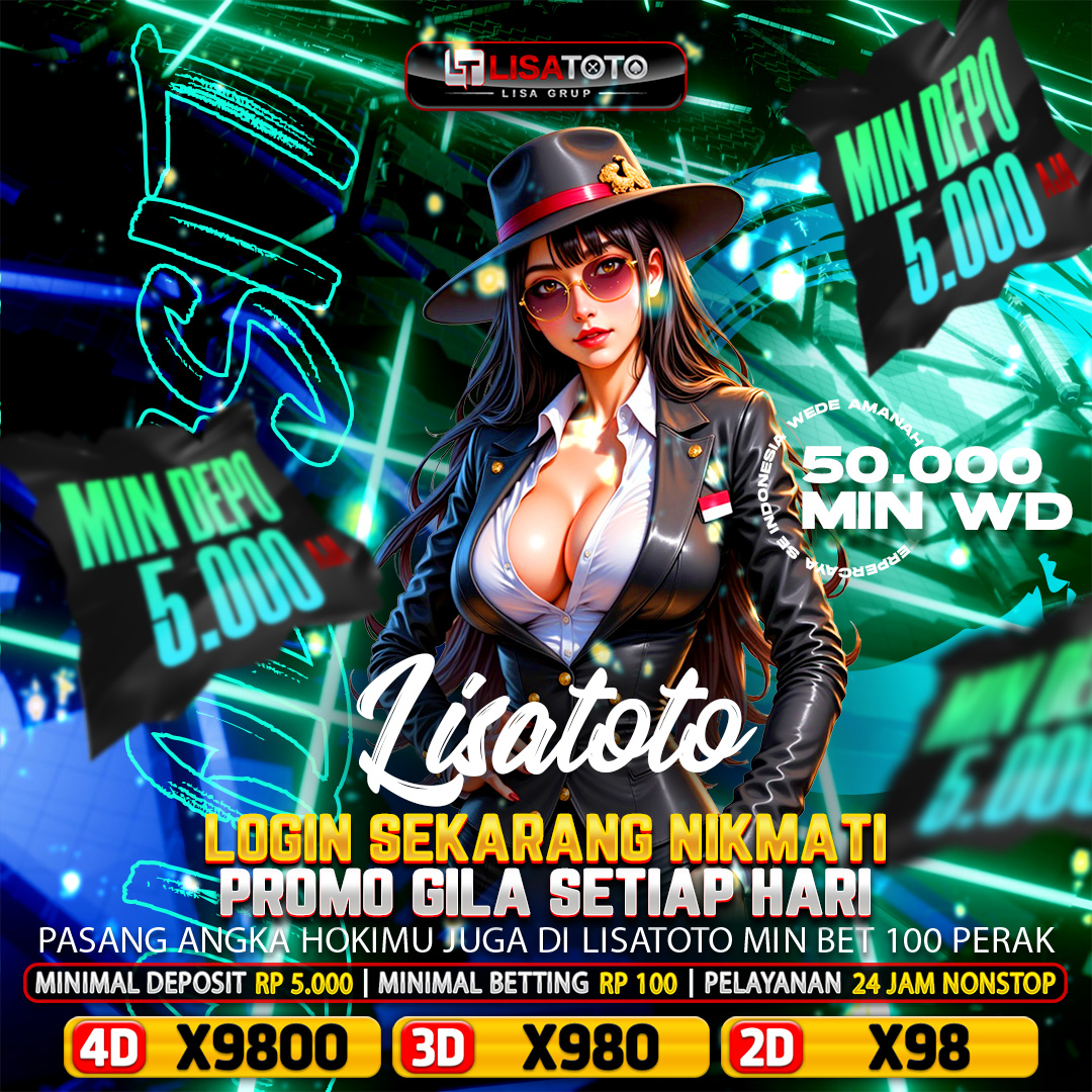 LISATOTO ✈️ Juaranya Situs Toto Togel Online 4D Hadiah 28x Lebih Besar